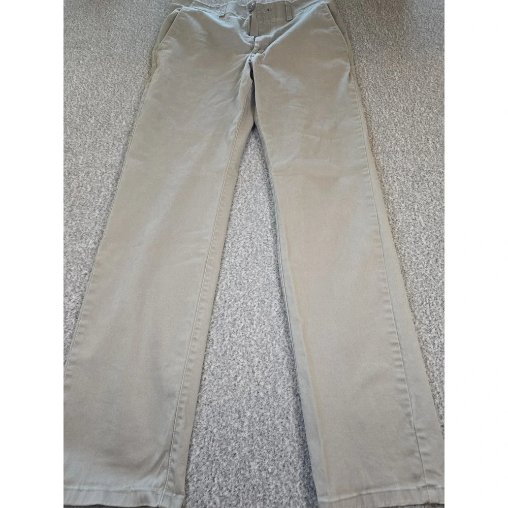 Lee Performance Series Men's Extreme Comfort Straight Fit Chino Pants Gray 32x34